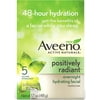 AVEENO Active Naturals Positively Radiant Overnight Hydrating Facial Moisturizer 1.7 oz (Pack of 3)