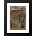 thumbnail image 2 of Osservanza Master 11x14 Black Modern Framed Museum Art Print Titled - Saint Anthony the Abbot in the Wilderness (ca. 1435), 2 of 5