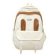 thumbnail image 2 of Mochila escolar con orejas de conejo de dibujos animados para mujer, Bolsa Escolar de nailon para ordenador portátil, bolsa de libros para mujer, mochila de día grande para estudiante 517D Fivean unisex, 2 of 2