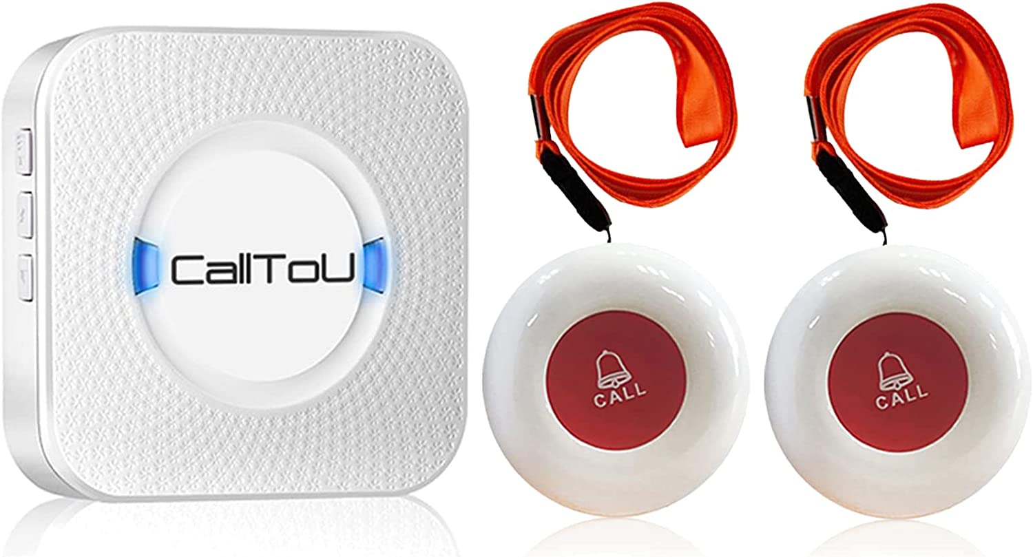 CallToU Elderly Monitoring Call Button Wireless Caregiver Pager Smart