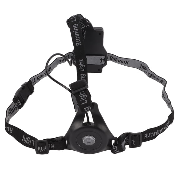 Night Running Light, USB Rechargeable 3 Modes LED Chest Light IP65 Waterproof For Camping Jogging Hiking