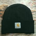 thumbnail image 4 of carhartt Carhartt gorro para el frío de la marca de moda con gran circunferencia de la cabeza y adelgazante 23 nueva ropa de trabajo retro de invierno gorro de punto estilo americano, 4 of 5