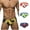 Black, variant on Shenmeida Men Swimwear Low Waist Sports Shorts Swim Trunks Seaside Beach Boxer Shorts for Swimming