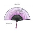 thumbnail image 3 of Hand Fan, Folding Hand Fan, Foldable Dance Props For  Decoration, 3 of 8