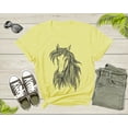 thumbnail image 6 of Cool Horse Pony Lover Gift Shirt For Men Women Kids Girls Boys Aesthetic Horse Lover Gift Ideas Tshirt Graphic Horse Head Silhouette T-shirt, 6 of 7