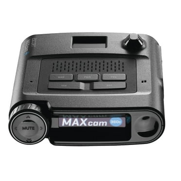 Escort MAXcam 360C Radar Detector & Dash Camera - QHD 1440P Dash Cam, 360° Protection, Incident Reports, Apple CarPlay & Android Auto   16GB SD Card