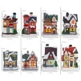 thumbnail image 6 of Snow House Ornament European Style Cartoon Design Festive Luminous Micro Landscape Smooth Edge Christmas Ornament Display for Home, 6 of 8
