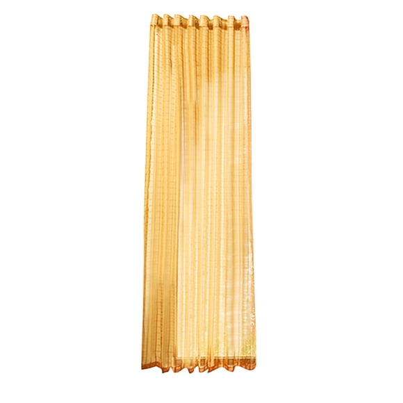 Giyblacko Rideaux Occultants Feuilles Rideau Transparent Tulle Traitement de Fenêtre Voile Drapé Cantonnière 1 Panneau Tissu