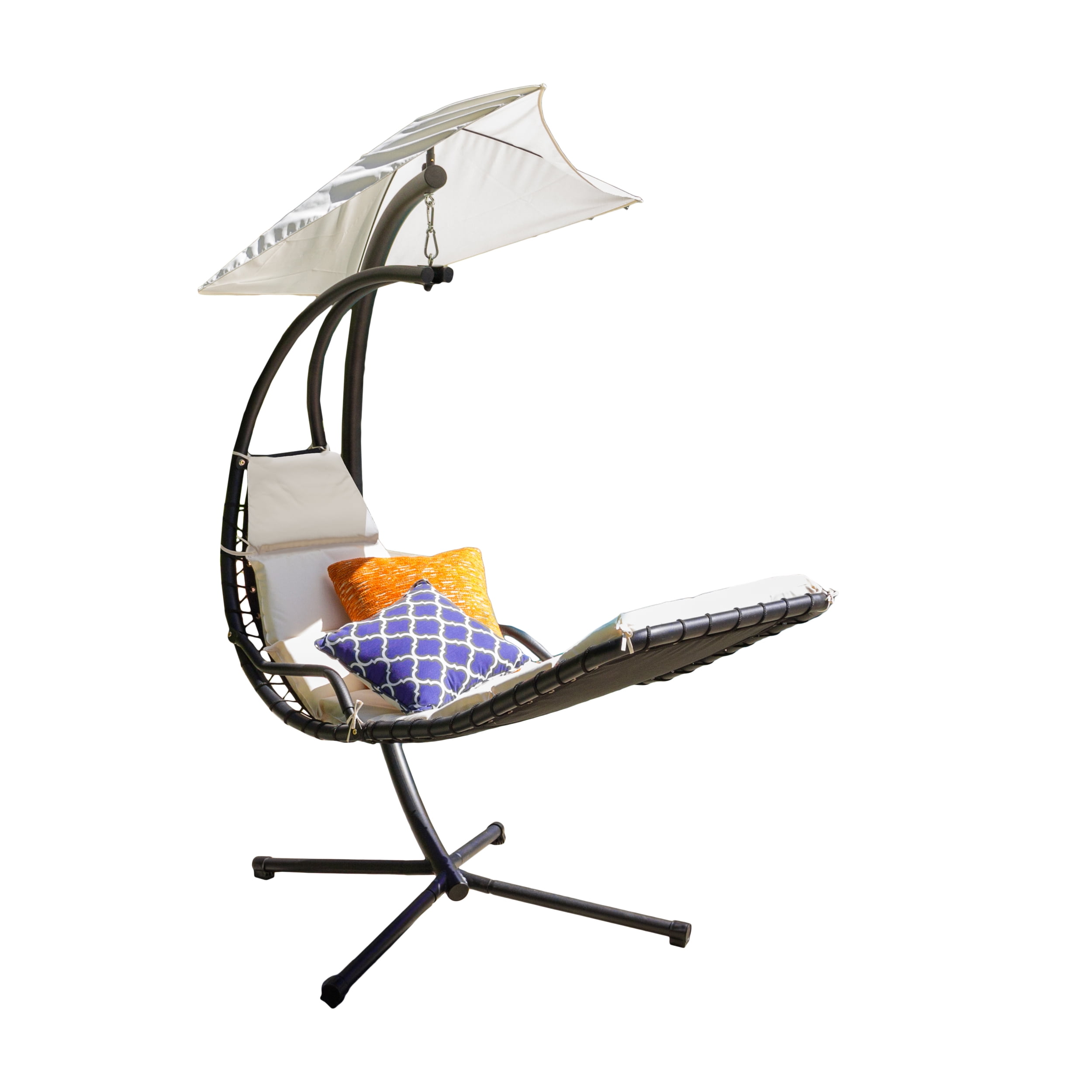 Noble House Sadie Steel Hanging Chair
