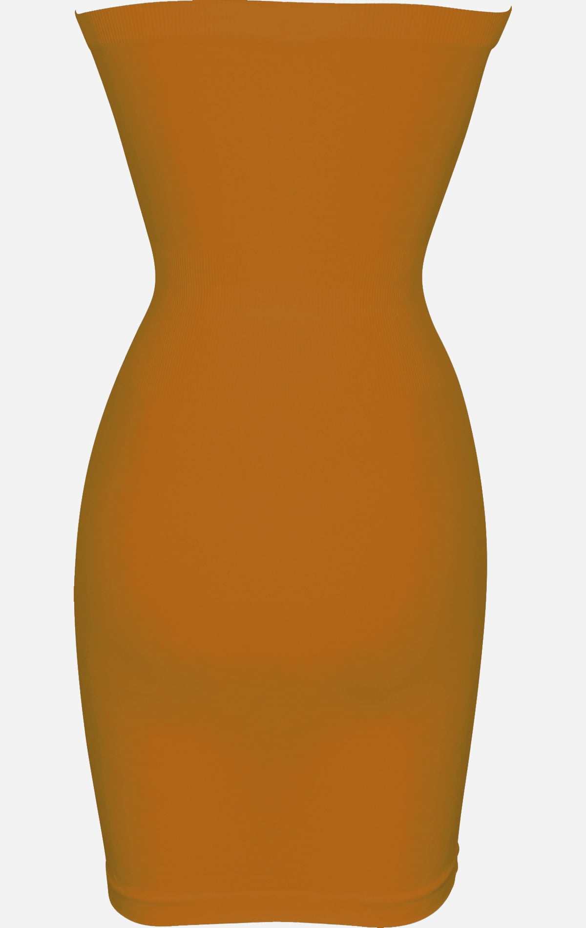 One Size PacificPlex Seamless Smoother Tube Slip Dress Brown