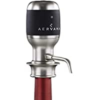

Aervana Original: Electric Wine Aerator and Pourer / Dispenser - Air Decanter - Personal Wine Tap for Red and White Wine