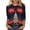 Red, variant on MEICHEN 250th Anniversary 3/4 Sleeve T Shirt for Women America Flag Patriotic Top 1776-2026 Graphic Tee 4th of July Blouse