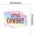 thumbnail image 4 of Hunting Wall Decals for Boys Bedroom - Western Cowboy DIY & Creativity Boy Girl Bedroom Wall Sticker - Size: 20 In x 14 In, 4 of 5