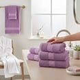 thumbnail image 6 of Ring Spun Terry Cotton Towel for Family, Set of 6, Lavender, 6 of 6