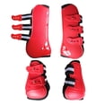 thumbnail image 2 of Botas de Tendón de Caballo Sunnimix Frontal Trasero Rojo XL, 2 of 7