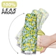 thumbnail image 6 of 40oz Yellow Lemon Pattern Stainless Steel Flip Straw Tumbler Spill Proof Travel Cup Double Wall Vacuum Insulated Coffee Mug with Top Handle, 6 of 6