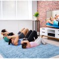 thumbnail image 2 of POINTERTECK Soft Indoor Modern Area Rugs Fluffy Living Room Carpets for Children Bedroom Home Decor Nursery Rug 5.3‘x7.5‘ Gray, 2 of 8