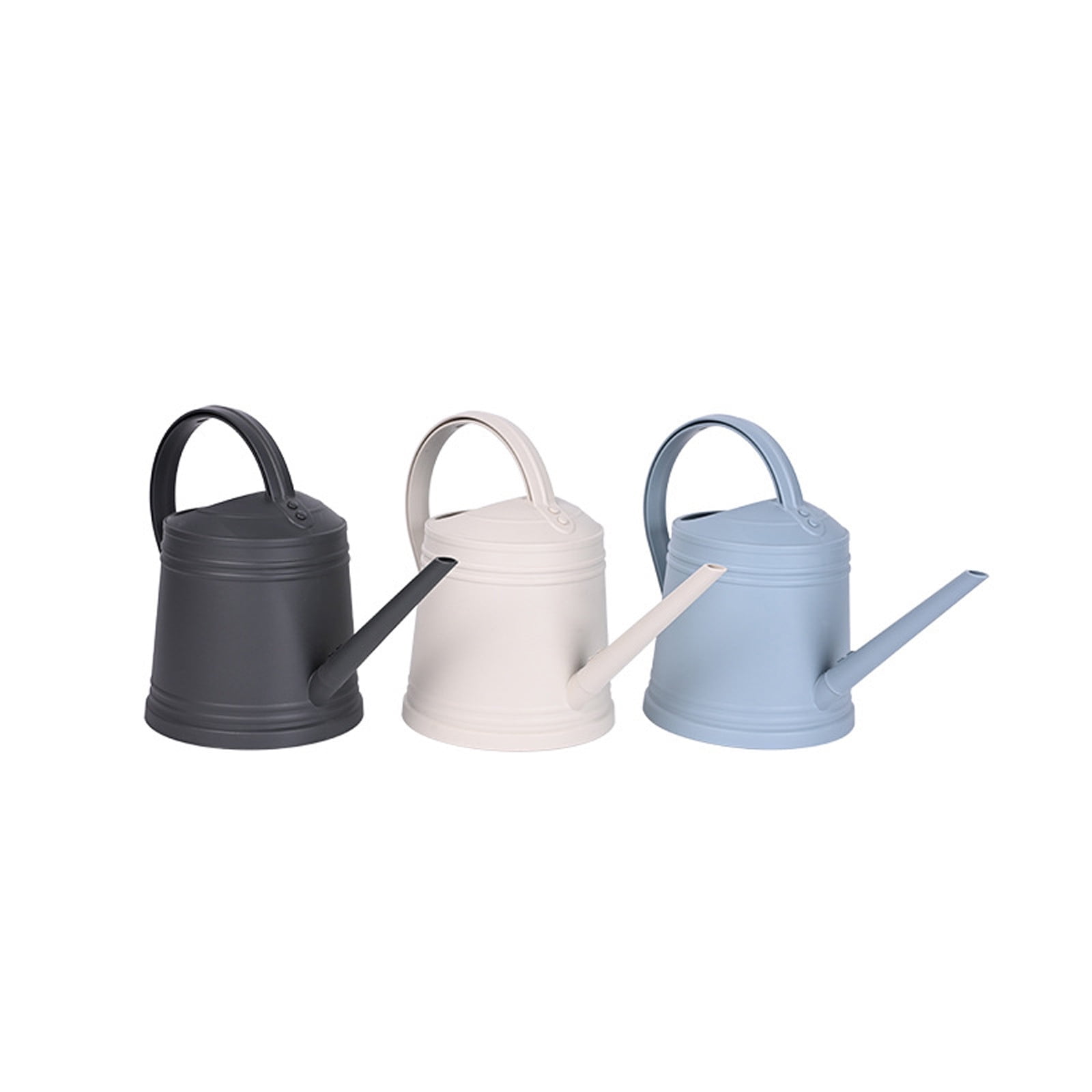 Watering Can for Indoor and Outdoor - Large Capacity Long Spout Water Can for Garden,Flower,House - 1.8L/1/2 Gallon(Beige)