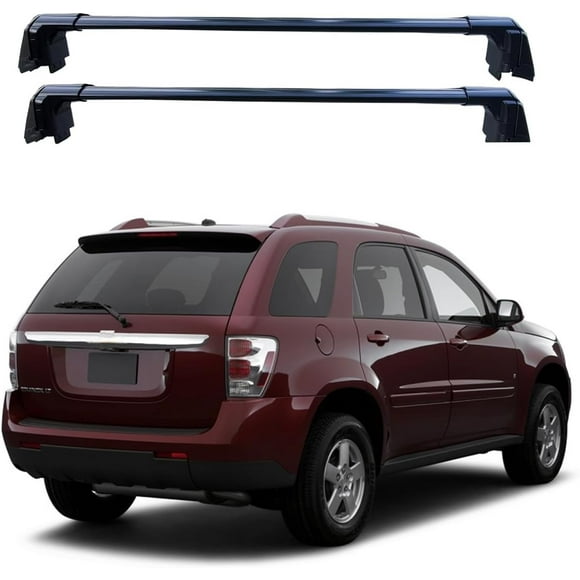 ROKIOTOEX Cougar Roof Rack Crossbars for 2005-2009 Equinox Black Crossbars.