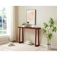 thumbnail image 2 of Kings Brand Furniture Claude Narrow Console Table Perfect for Sofa Table, Entryway Table for Hallway (Red), 2 of 5