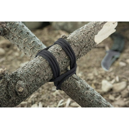 

XUJGHDUS Pc500Bk55 Survivor XUJGHDUSries Black 7-Strand 550 Paracord 500