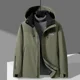 thumbnail image 3 of Chaqueta de plumón de otoño e invierno para hombre, chaqueta con forro de plumón de pato desmontable, chaleco calefactor, abrigo grueso y cálido para hombre y mujer, 3 of 4