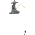 thumbnail image 4 of GOOHOCHY Figuras de pescadores de resina decorativa en miniatura, 4 of 8