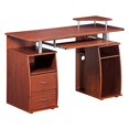 thumbnail image 1 of Pemberly Row Bureau d'Ordinateur en Bois Acajou, 1 of 5