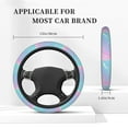 thumbnail image 3 of Uemuo Fantasy Gradient Printed Car Elastic Steering Wheel Cover - Universal Car Accessory for Diverse Cars Anti-Slip, and Comfortable- 15", 3 of 8