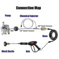 thumbnail image 3 of Adjustable Chemical Injector Kit,soap Chemical Injector For Pressure Washer, 3/8 Inch Quick Connect, 3 of 5