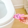 thumbnail image 3 of OUNONA 4Pcs Practical Toilet Lifter Handle with Animal Design Plastic for Toilet Seat Use, 3 of 8