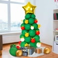 thumbnail image 1 of Zues 1 Set Portable Balloon Easy Use Emulsion Decorative DIY Xmas Tree Film Balloon for Friends, 1 of 7