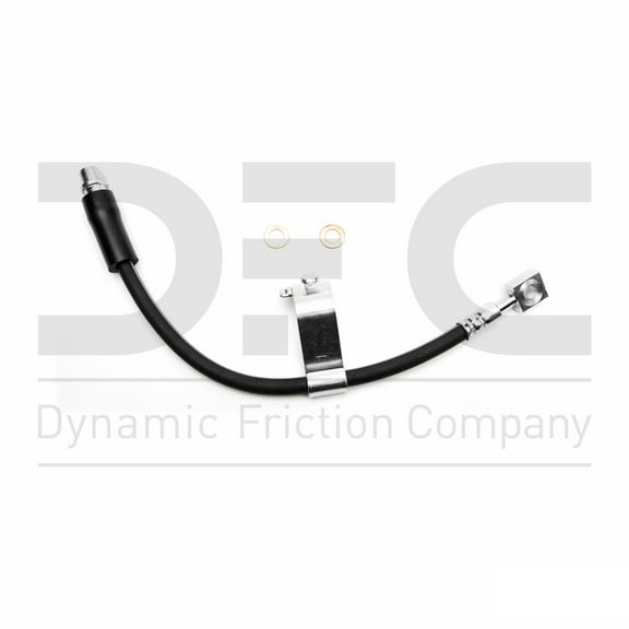 Front Left Dynamic Friction Company Brake Line Hose 350-47068 For 2005-2010 Pontiac G6, 2006-2012 Chevrolet Malibu, 2007-2009 Saturn Aura