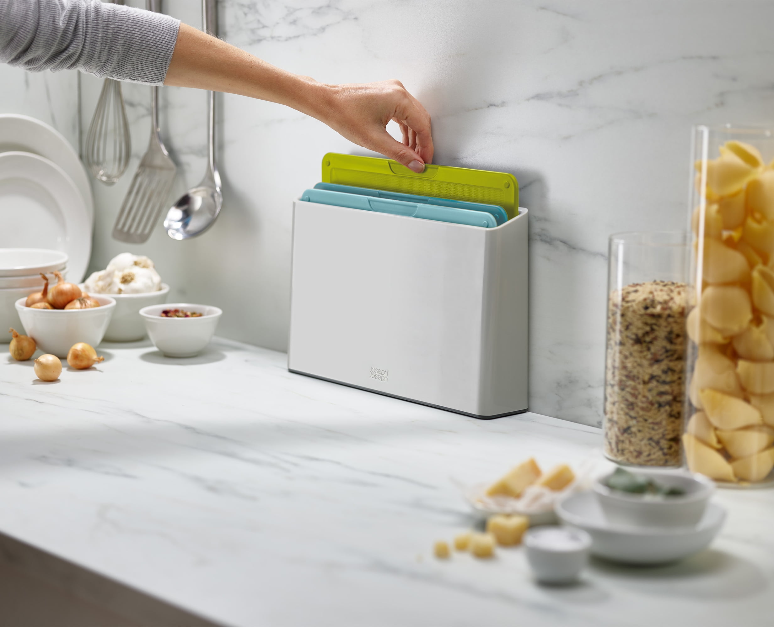 Joseph Joseph Duo Regular 3-piece Cutting Board Set with Case