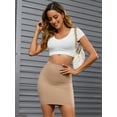 thumbnail image 5 of Unique Bargains Women's Body Shaper Slip High Waisted Tight Skirt Half Slips M Beige, 5 of 6