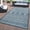 NAVY, variant on World Rug Gallery Distressed Geometric Bohemian Textured Flat Weave Indoor/Outdoor Area Rug - BROWN 2'x7'