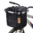 thumbnail image 2 of Bicicleta bicicleta desmontable ciclo frontal cesta de lona bolsa de transporte mascota, 2 of 8