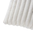 thumbnail image 3 of Mainstays 18" x 18" Ivory Channel Faux Fur Decorative Pillow Covers (2 Count), 3 of 5