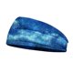 thumbnail image 5 of Qarigey Diadema de ganchillo Deportes Tie-dye Sweatband Antideslizante Hairbands Accesorios para peinados para Sporting Running Tipo 2 Tipo 2 2piezas, 5 of 6