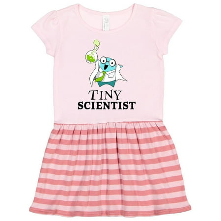 

Inktastic Tiny Scientist Cute Chemist Gift Toddler Girl Dress