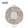 thumbnail image 6 of YFYANG Women's Double Waterproof Shower Cap, Vintage Clock Pattern Reusable Hair Cap for All Hair Styles and Head Sizes, 6 of 9