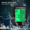 thumbnail image 3 of Wired Bike Computer 19 Functions Touch Bike Speedometer Odometer Waterproof Bicycle Computer with Backlight, 3 of 8