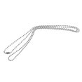 thumbnail image 4 of Collar de Cadena de Abalorios de Acero Inoxidable 2.4mm Sunnimix Plata 67cm, 4 of 8