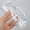 thumbnail image 6 of Graduated Measurement Glass Water Bottle with Measurements 300ml Capacity Heat Resistant Cup Drinkware For Sports Use, 6 of 9