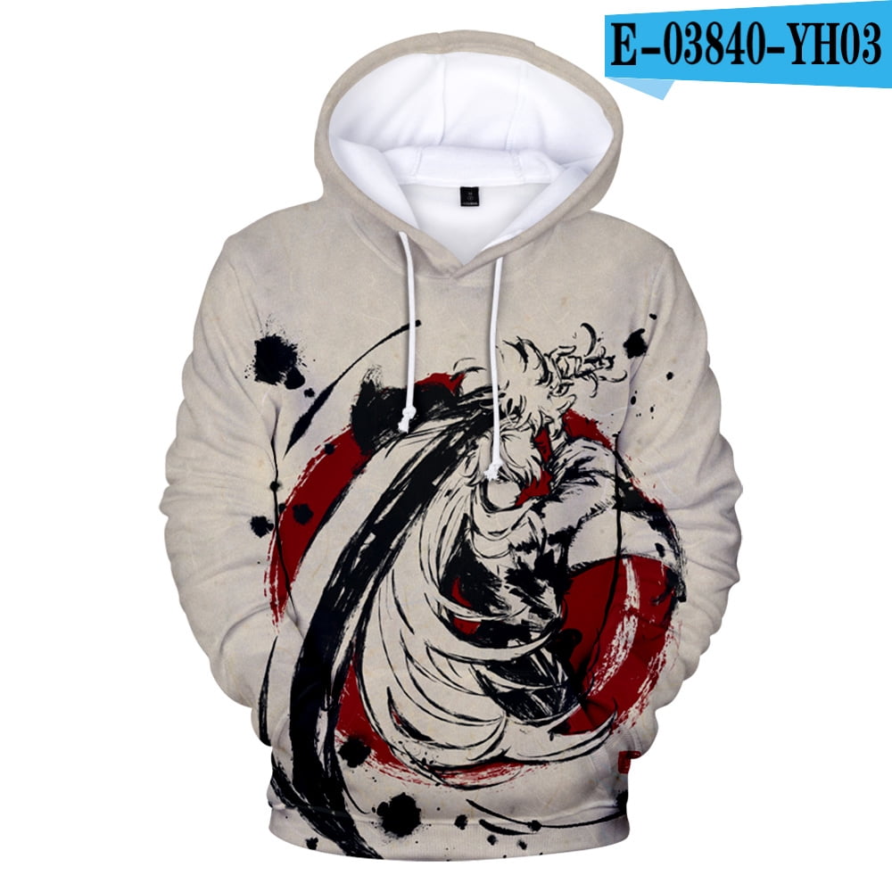 Inuyashas Hoodie Sweatshirts Men/Women Autumn Winter Hooded Tops Fashion Cartoon Anime Hoodies