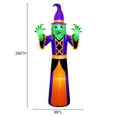 thumbnail image 3 of Occasions Halloween 20 Foot Inflatable Giant Witch, 3 of 7