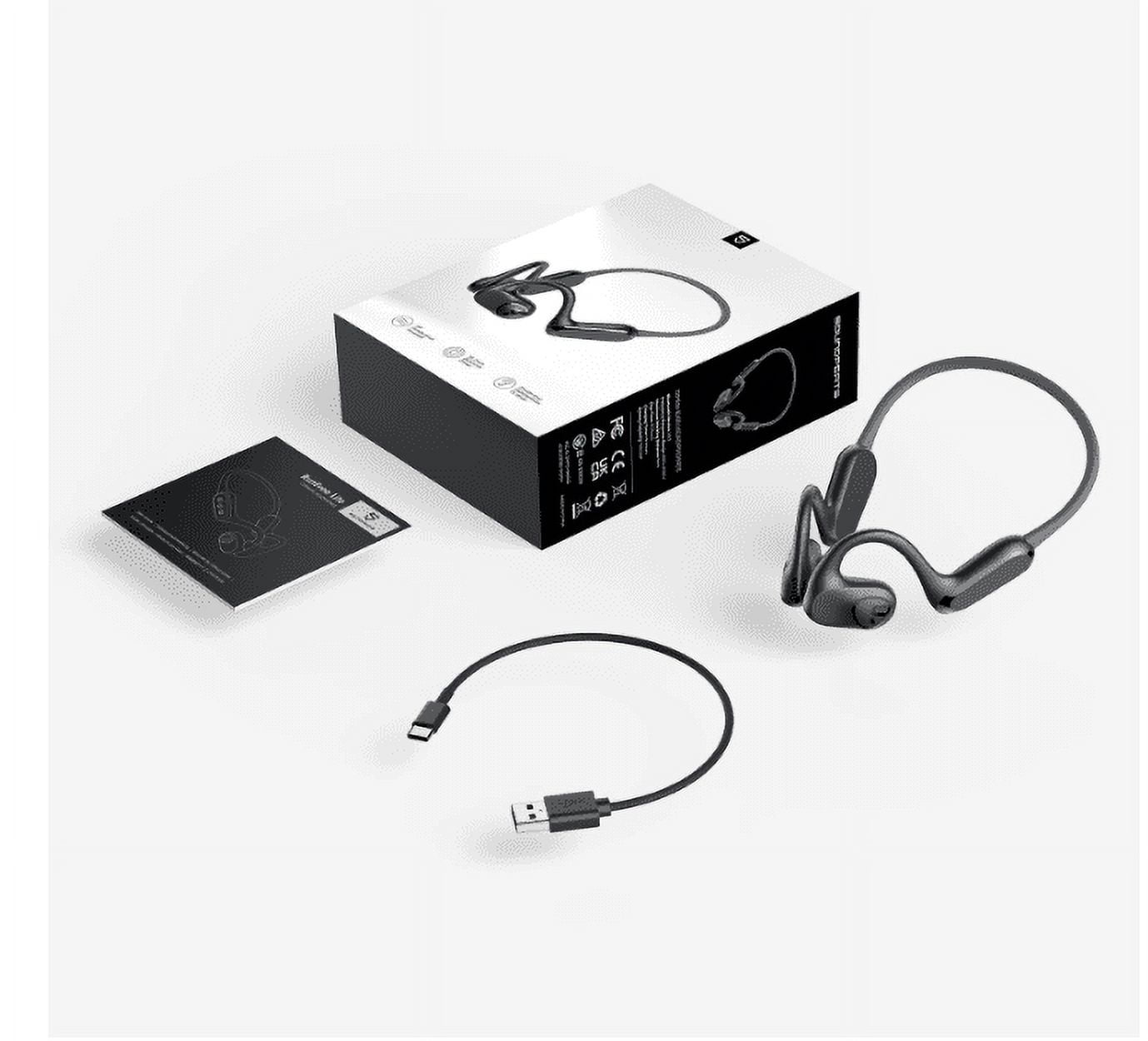 SoundPEATS RunFree Lite Air Conduction Headphones, Wireless Sports Headphones Bluetooth 5.3  Ear Headphones for Sports/Running