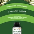 thumbnail image 3 of Natures Craft Immune Support Advanced Quercetin with Bromelain Supplement, Quercetin 500mg & Bromelain 100mg Per Serving, 180 Capsules, 3 of 9