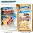 thumbnail image 2 of Bolsas selladoras Mini sellador al vacío de mano, sellador al vacío recargable, sellador de bolsas portátil de plástico, bolsas con cremallera para almacenamiento de alimentos, 2 of 5