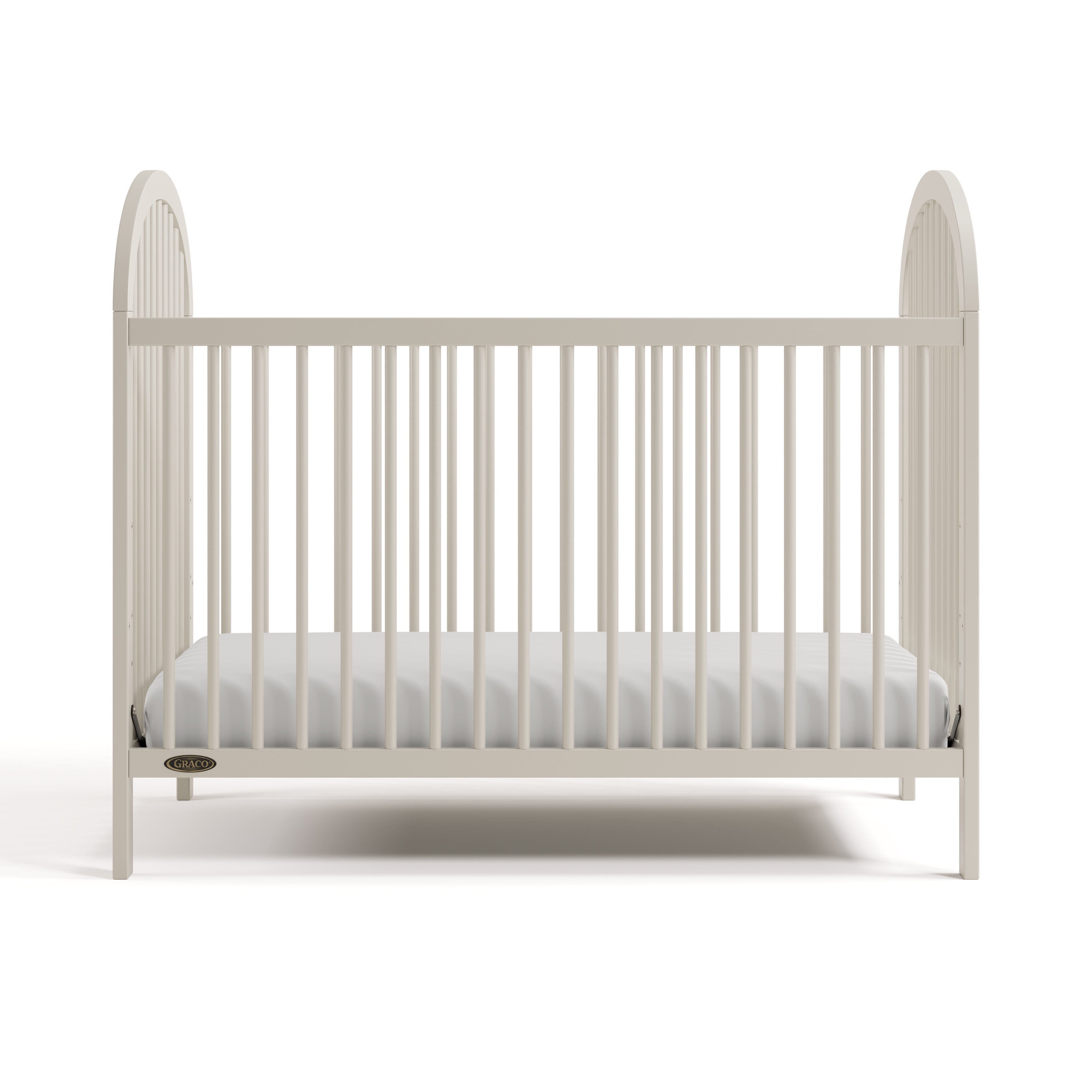 Graco Olivia 3-in-1 Convertible Baby Crib, Frosted Oat